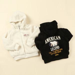 [지프키즈]뽀글이 후드 집업  KN4TZU451