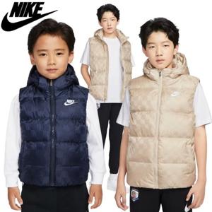[나이키키즈]키즈 자카드 후드 덕다운 베스트 조끼 A254VE188P