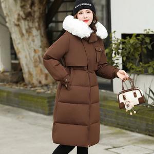 [블랙퀸] 벨토즈 퍼트리밍 롱 패딩코트 blk004117