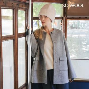 쏘울 25FW 핸드메이드 알파카 케이프 코트[런칭 가격239,900원]