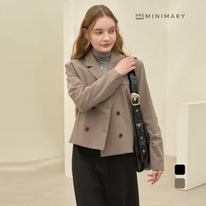 [미니마리] 백밴딩세미크롭자켓 (MM43JK18)