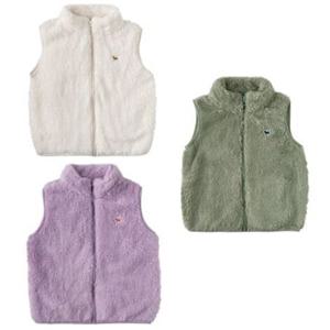 [블루독8-키즈] 택1 민트 수면퍼베스트 뽀글이 조끼 내의이너 언더웨어 반목집업 두돌선물 초등 25W3054004