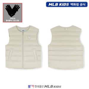 [MLB키즈US] (7ADVB0356-50CRD) [플리스장갑증정] 에어 데일리 경량 덕다운 베스트 아동베스트 키즈베스트