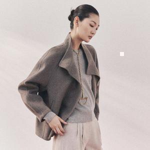 르네크루 25FW 울 핸드메이드 하프코트[런칭 가격 139,900원]