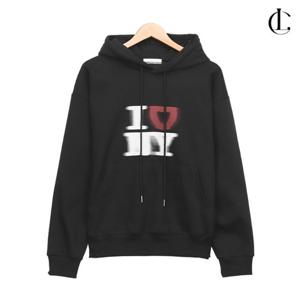 엘케이트 여성 후드티 루즈핏 로고 후드 맨투맨 LWV001