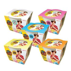 (도너랜드) 뽀송이모래 0.5리터  5색 (옵션) 실