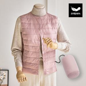 [커스텀에이블] [55-77] 투웨이 넥 스냅 경량 조끼_T2510PV004D