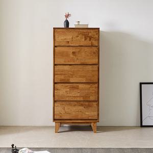 [유니콘]리치 원목 5단 서랍장 600