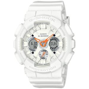 카시오 G-SHOCK (G-SHOCK) 스타일리시 앤 스포티 시리즈 화이트 (바늘 오렌지) GMA-S120SA-7A1JF