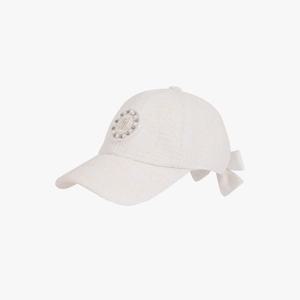 페어라이어 여성 와펜 트위드 캡 (크림)