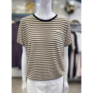 안지크 세이브존07 여성 스트라이프 니트 AJ2-KP513-0