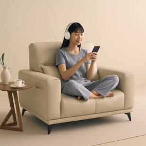 [더젠] 레나토 고급 전동모션베드 슬라이드 리얼 에코가죽소파(1