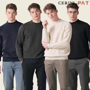 [CERINI by PAT] 남성 모크넥 니트