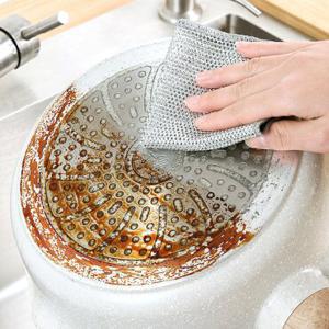 구디푸디 [체험특가] 50장세트 두겹으로 도톰한 노 스크래치 빛나리 은사 설거지 수세미 대형