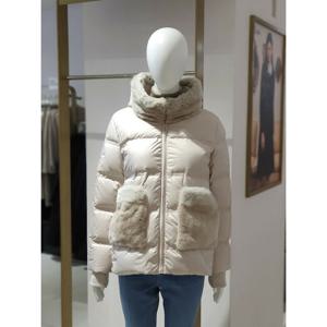 [에꼴드파리] 렉스 하이넥 덕 다운 패딩점퍼  M84RB3ZWDDM84Z