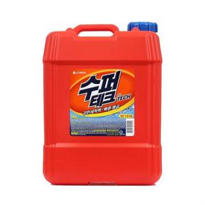 수퍼테크 액체세제 14L 일반드럼겸용