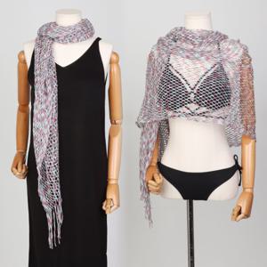 샵앤) 스페이스 여성 크로세 비치 숄 스카프 GS-WSC-0245-민트