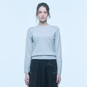 캐시미어 블렌디드 비키 풀오버 (ZFKKCN10BN-GREY)
