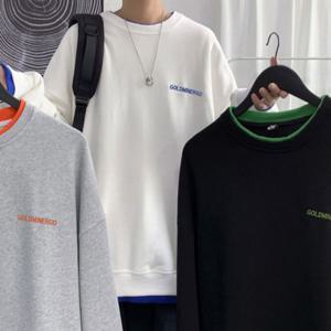 남성맨투맨티셔츠 라운드긴팔 무지티