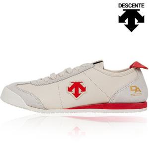 [데상트]데상트 크론 레더 스니커즈 SP123LSN19RDWH 운동화 신발