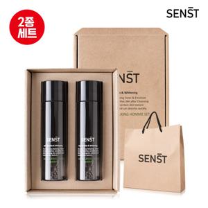 [센스트]남성화장품 시카 릴렉싱 옴므 2종세트 (토너+토너)+쇼핑백