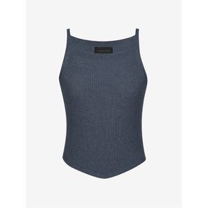 [세컨스킨]에코 민소매 골지탑 ST1200