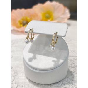 미니골드 14k 펄트윈 링 귀걸이 EETM4482