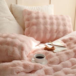 [플로라]레브 30mm 밍크 극세사 차렵이불 패드세트 Q