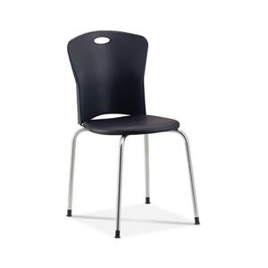 원사출쿠션의자-블랙