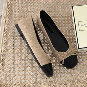 발편한 여자 플랫 데일리 리본 단화 임산부 신발