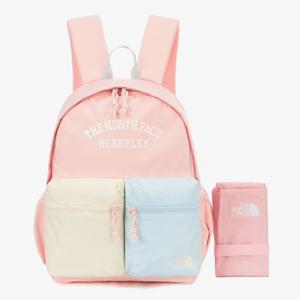 노스페이스 키즈 NM2SR09T 핑크 멀티 팩 미디움 소풍가방 매트세트