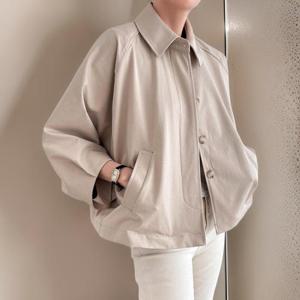 여자 박시긴팔 망토 라글란 박시핏 점퍼