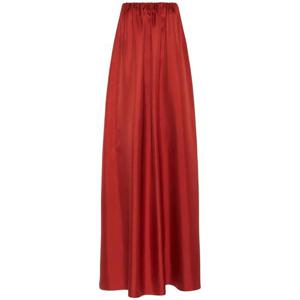 막스마라 Edda 스트랩리스 실크 트윌 롱 드레스 81I-50R016