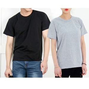 남자 반팔 면 티셔츠 기본 라운드티 여름옷 얇은옷