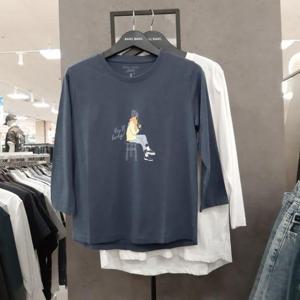 뱅뱅 HC09 여름 여성 만원의행복 7부 면반팔티 NTJ259