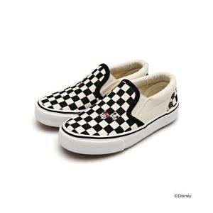 [건종]미키마우스 체크 슬립온(키즈용)