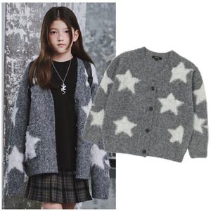 블루테일2 AZH2CK01GY 주니어 공용 별자가드 브이넥 가디건 초등 2025년 겨울