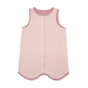 [오가닉맘]핑크하운드여아아동수면조끼- MIFLVS01