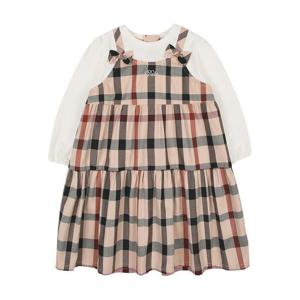 [닥스베이비]닥스베이비 하우스체크 MIX 원피스 (EUF21NA59M_BG)