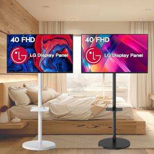 TV40인치 FHD LG패널 삼탠바이미세트 이동식스탠드