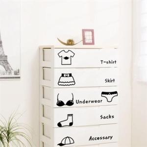 아트박스/꾸밈 pa017-서랍장스티커-girl 여자아이