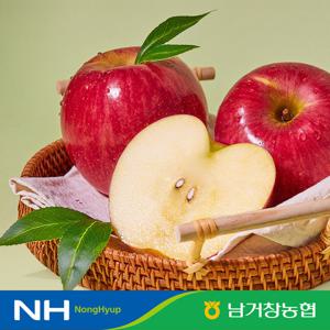 아삭달콤한 거창 꿀사과 못난이사과 2.5kg(소과)12-15과 내외 부사