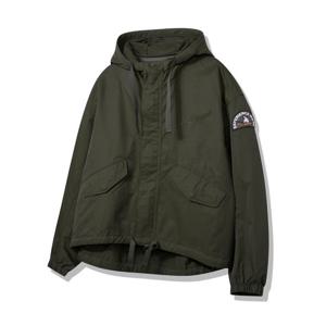 여성) 지프 숏기장 카키 야상 점퍼 JP1JPF103