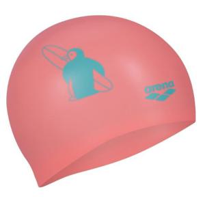 [아레나] 펭귄 롱헤어 실리콘 수모 A3AC1AC08PNK