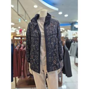 포라리 세이브존05 플라워 프린트 중년 여성 봄 자켓 LB14111