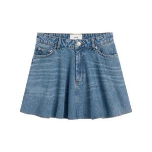 AMI Paris 플레어 미니 스커트 E25FSK038DE0046