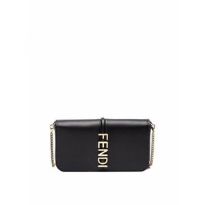 [FENDI] 라프리마 여성 지갑 purses Graphy 온 체인 8BS076A5DYF0KUR 블랙 /8