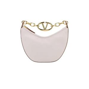 발렌티노 미니 브이로고 문 호보백 라이트 핑크 B0Q43PHVY9U