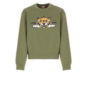 겐조 후드 티셔츠 FF65SW265 4MF50 Green