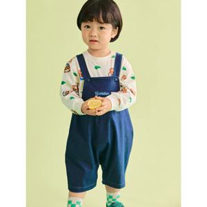 [탑텐키즈]MKF1IP1303 남아) 유아 버비 티셔츠 오버롤 셋업